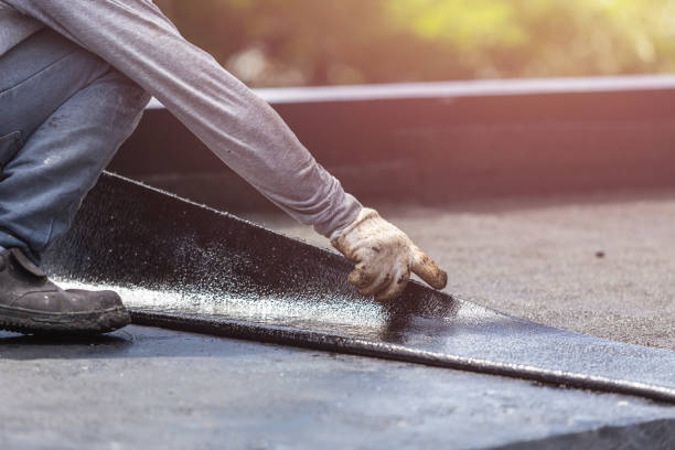Professional Interior Drainage System technician working in Oakdale, NY